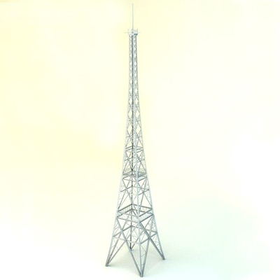 GSM Antenna 5G Mobile Communications Tower And Mast Hot Dip Galvanization