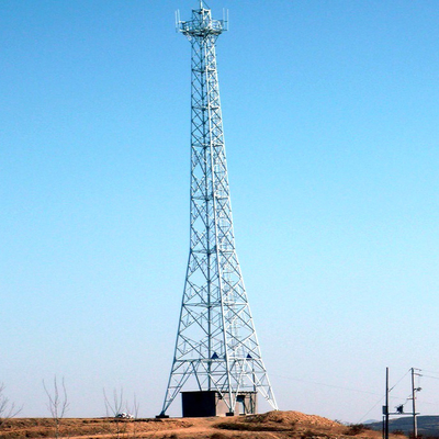 ICAO Self-support Galvanized Steel BTS Communication Tower Lattice Mast Structure